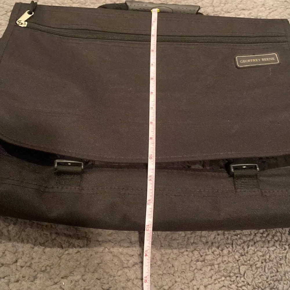 Geoffrey Beene Black Laptop Bag